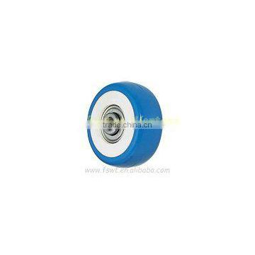 Light Duty PVC Screw Bracket Swivel Single Caster Wheel