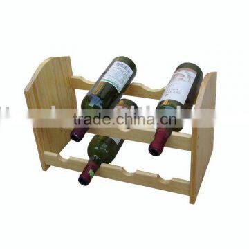 3 tiers Wooden Wine Rack