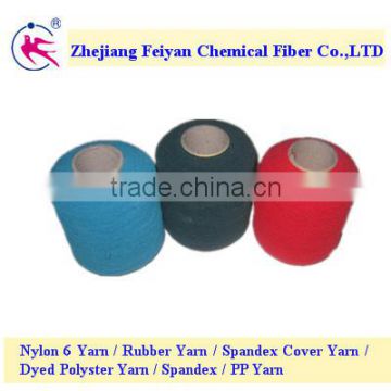 90#/75/2 rubber covered polyester yarn