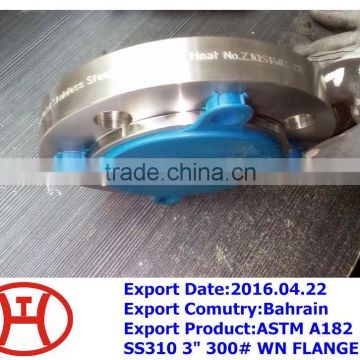ASTM A182 SS310 3" 300# WN FLANGE