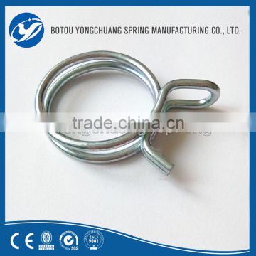 China Manufacture 316 stainless steel double wire hose clamp