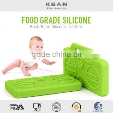 2016 hot sale massaging baby teeth toy silicone teether