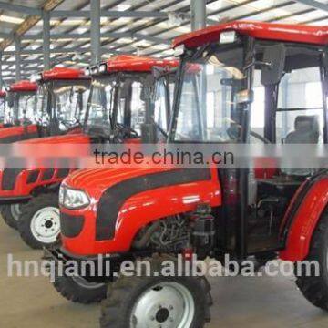 QLN354 35hp with wheelhouse mini tractor from china with kinds of farm equipments