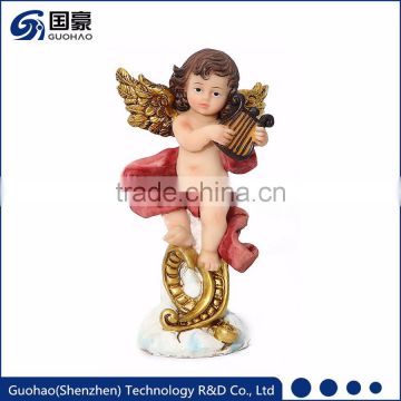 Custom polyresin handmade angel ornaments religious decoration
