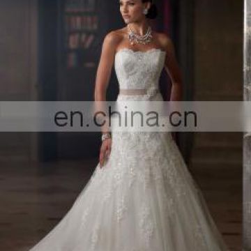 Strapless gown with bellissima embellishments 2016