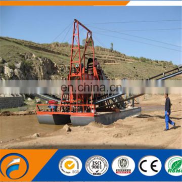 Qingzhou Dongfang Bucket Chain Dredger gold dredger/gold mining machine/bucket chain gold dredger