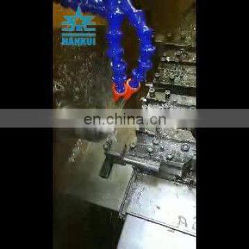 Small CNC lathe metal milling machine with live tooling CK36L