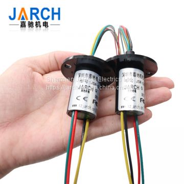 22mm Flange Capsule Slip Ring Rotary Joint Electrical Connector