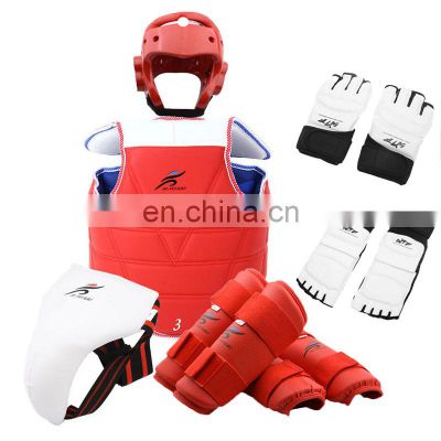 Martial Arts Unisex Taekwondo Martial Arts Chest Body Protection Taekwondo Chest Protector Helmet Karate Gloves