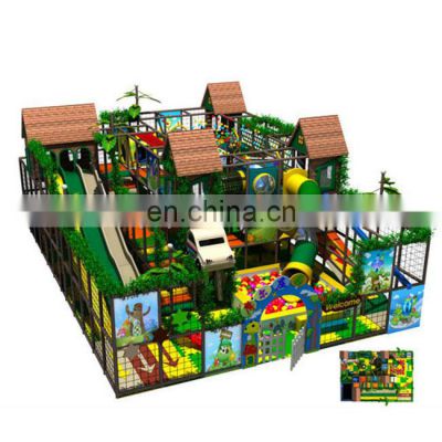 Happy zone playground for kids wood indoor playground equipment used playground slides