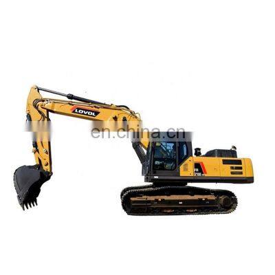 LOVOL 37ton heavy duty mining crawler excavator FR370E with standard 1.7m3 bucket price