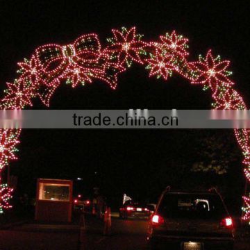 2014 christmas arches Lights decoration