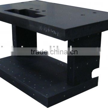 High precision macinery components Black granite component
