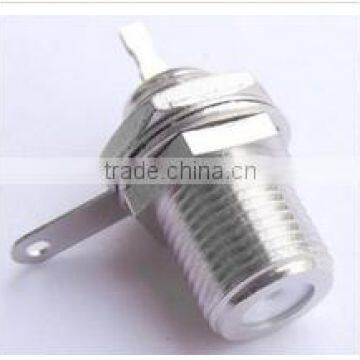 RF Compression female F connector for RG58,RG59,RG6 cable