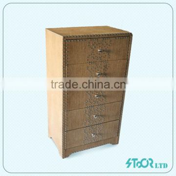 Wholesale indian rustic white chest of drawers for bedroom