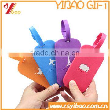 Whosales Personalized travel PVC luggage tags