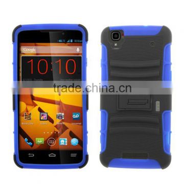 Belt clip and holster case with kickstand for ZTE 9520