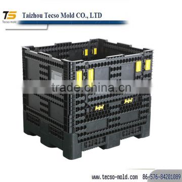 Professional plastic large folding crate mould supplier in China