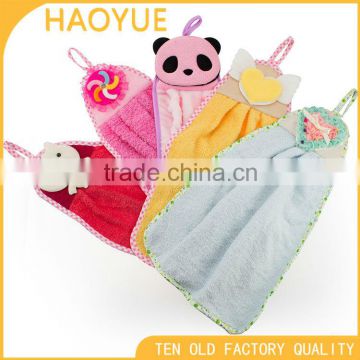 low price small hand towel animal pattern