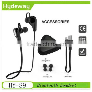 Shenzhen factory bluetooth headsetwireless headphone Sports Headsets Q8/Q9