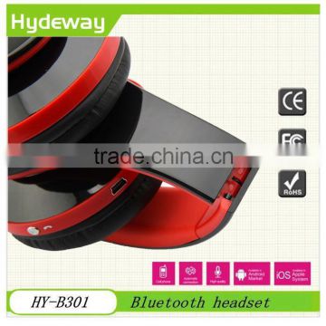 Manufacture customized headband stereo headphone bluetooth headset HY-B301