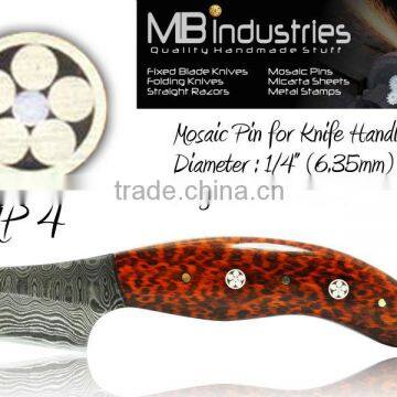 Mosaic Pins for Knife Handles MP4 (1/4") 6.35mm