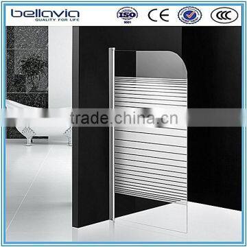 4/5mm serigraph ,aluminum shower enclosure/shower screen