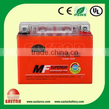 Acid-free Gel type 12V 3AH Motorcycle Battery With 1 year warranty