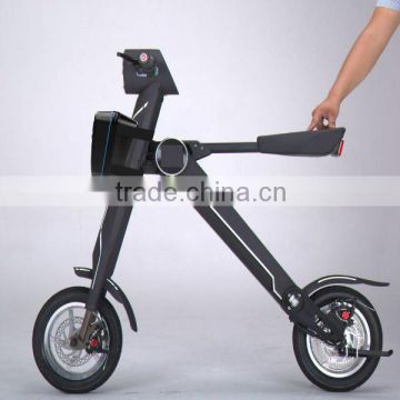 18kg light weight small folding e-bicycle