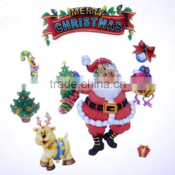 Multi-Colored Stickers-Christmas Toy Shop 41*29cm