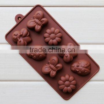 High quality insect shape Silicone chocolate mould