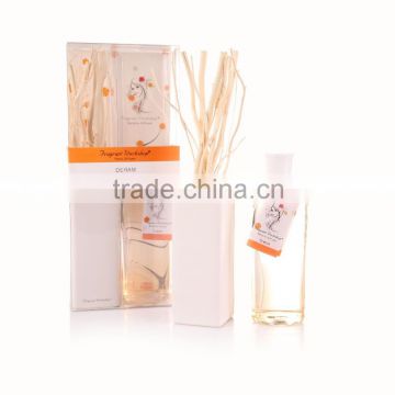 250ml air freshener aromatic ceramic bottle perfume wicker diffuser