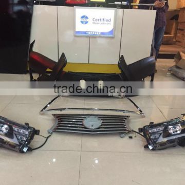 Manufactuer auto accessories 2014 Toyota Corolla Bumper + front grille with LEXUS model                        
                                                Quality Choice
                                                                    Supplier'