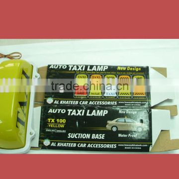 12v car/truch auto taxi lamp CE/ROHS