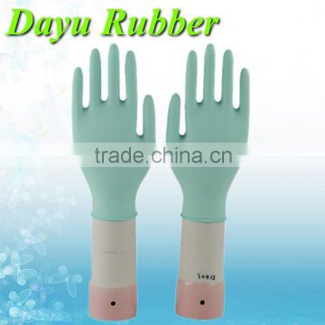 9'' , 3mil Green Nitrile Industrial Glove, Powder-Free