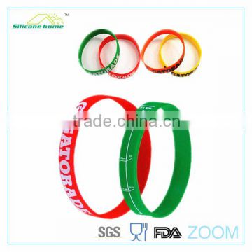 New design personalized printed silicone bracelet