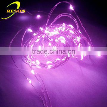 RS-WL001 Yellow star LED Christmas Light LED copper wire lights