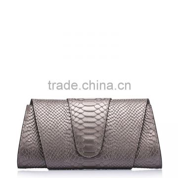 2016 Bags Clutch Snake PU party bags Ladies Evening Bag