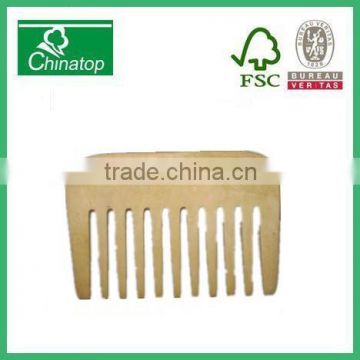 Portable wooden hair Comb Hairbrush WHC027