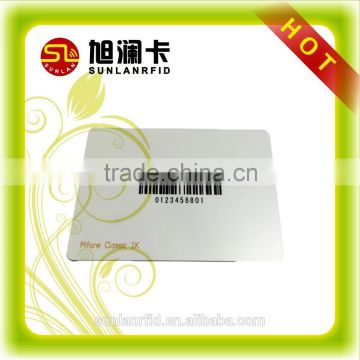 CMYK printing hotel key card for access plastic id card printing