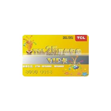 modern PVC card/ VIP card professional manufacturer