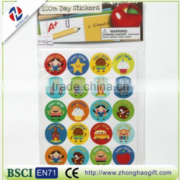 Wholesale customized sticker,removable sticker paper