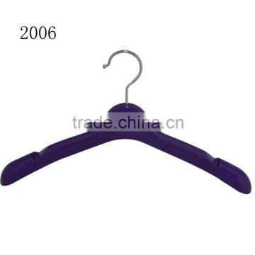 Good Quality Top Non Slip Plastic Hanger With Notch For Dress