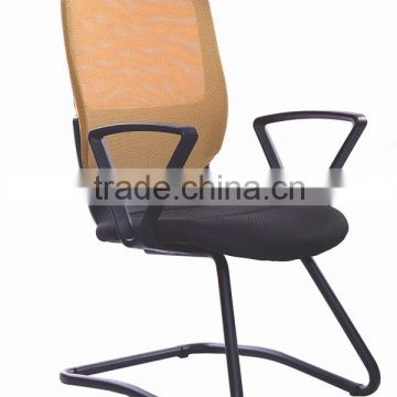 HC-4707 mesh metal chair office chair no wheels