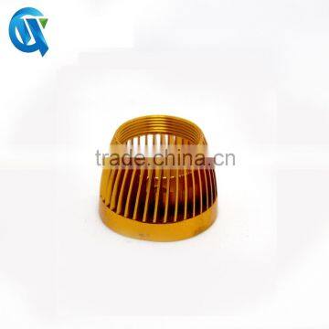 Low prices customized aluminum casing for LED flashlighting heat sink