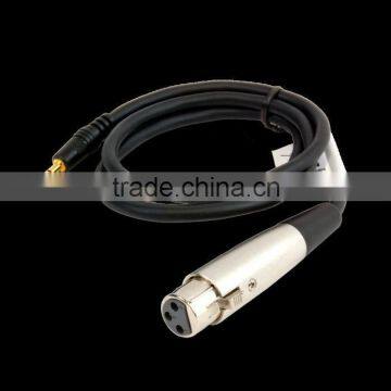 XLR female to 3.5mm male Attenuating cable 3ft