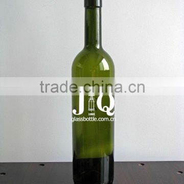 Green Glass Bordeaux Bottle 750ml