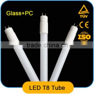 T8 LED Tube Light 1200mm 18W 1800lm 4Feet Glass LED Tube 2Years Warranty
