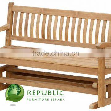 Glider Bench - Exporter Wooden Outdoor Furniture Use