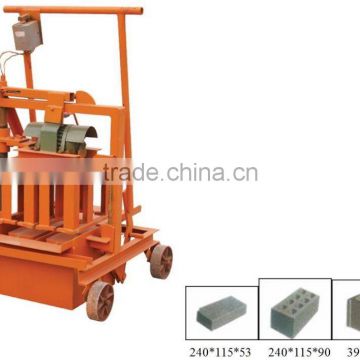 9 years experience cement manual block making machine for Hollow block making and solid brick making